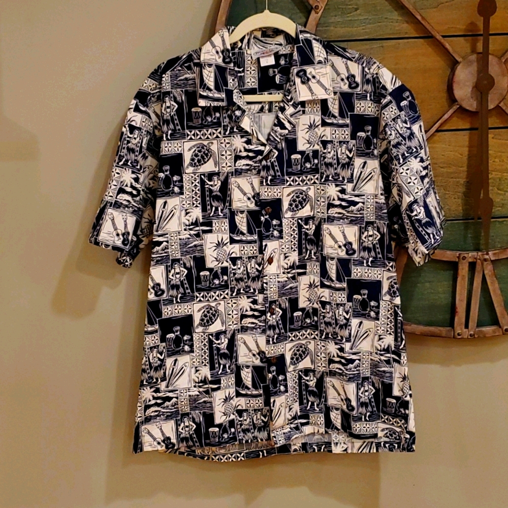 Pacific legend vintage hawaiian shirt